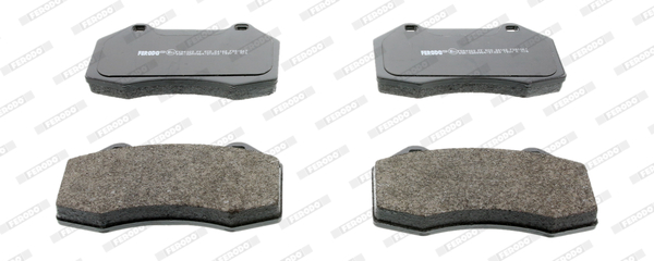 Brake Pad Set, disc brake (Front axle)  Art. FDB1667