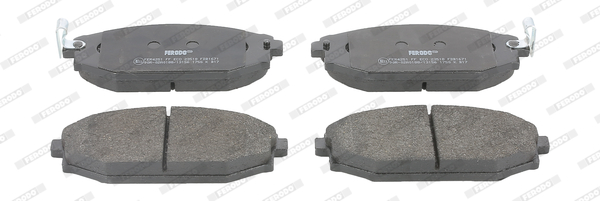 Brake Pad Set, disc brake (Front axle)  Art. FDB1671