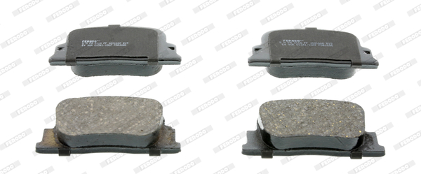 Brake Pad Set, disc brake (Rear axle)  Art. FDB1686