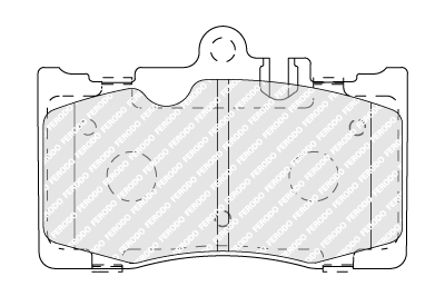 Brake Pad Set, disc brake (Front axle)  Art. FDB1688