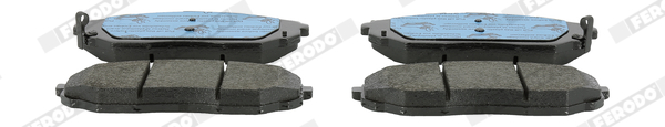 Brake Pad Set, disc brake (Front axle)  Art. FDB1735