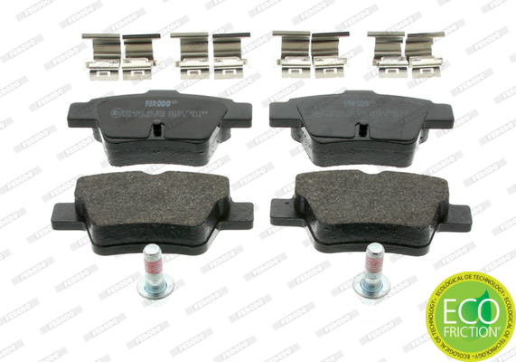 Brake Pad Set, disc brake (Rear axle)  Art. FDB1784