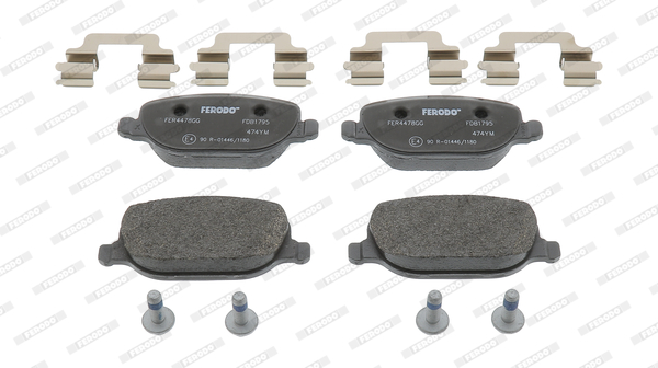 Brake Pad Set, disc brake (Rear axle)  Art. FDB1795