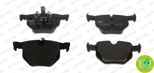 Brake Pad Set, disc brake (Rear axle)  Art. FDB1808