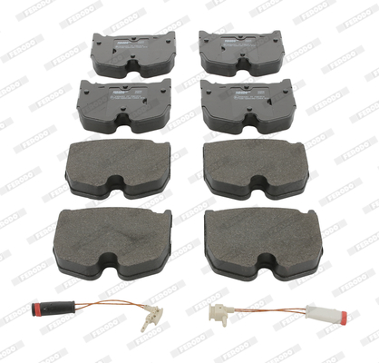 Brake Pad Set, disc brake (Front axle)  Art. FDB1810