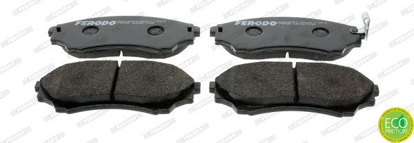 Brake Pad Set, disc brake (Front axle)  Art. FDB1817