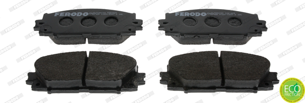 Brake Pad Set, disc brake (Front axle)  Art. FDB1829