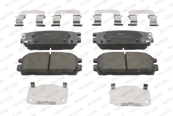 Brake Pad Set, disc brake (Rear axle)  Art. FDB1841