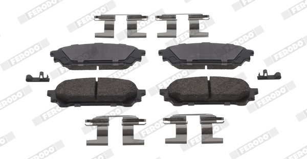 Brake Pad Set, disc brake (Rear axle)  Art. FDB1861