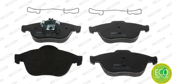 Brake Pad Set, disc brake (Front axle)  Art. FDB1865