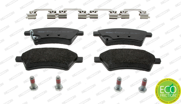 Brake Pad Set, disc brake (Front axle)  Art. FDB1875