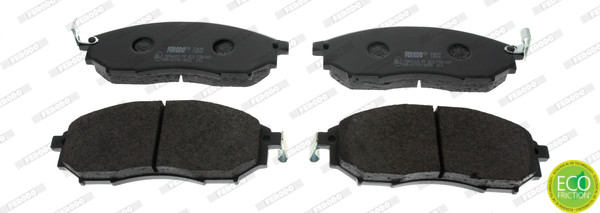 Brake Pad Set, disc brake (Front axle)  Art. FDB1881