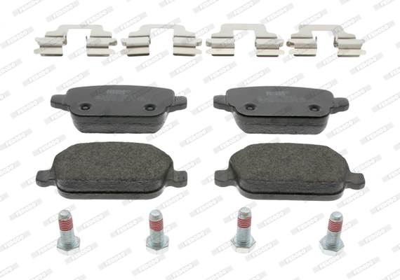 Brake Pad Set, disc brake (Rear axle)  Art. FDB1917