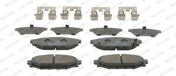 Brake Pad Set, disc brake (Rear axle)  Art. FDB1947