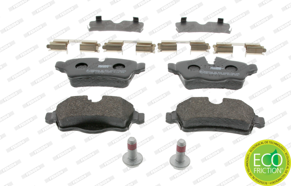 Brake Pad Set, disc brake (Rear axle)  Art. FDB1975