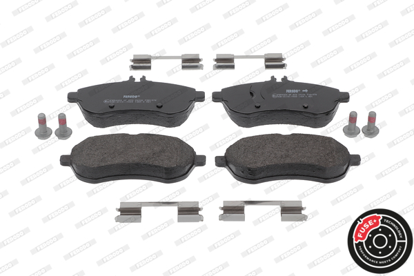 Brake Pad Set, disc brake (Front axle)  Art. FDB1978