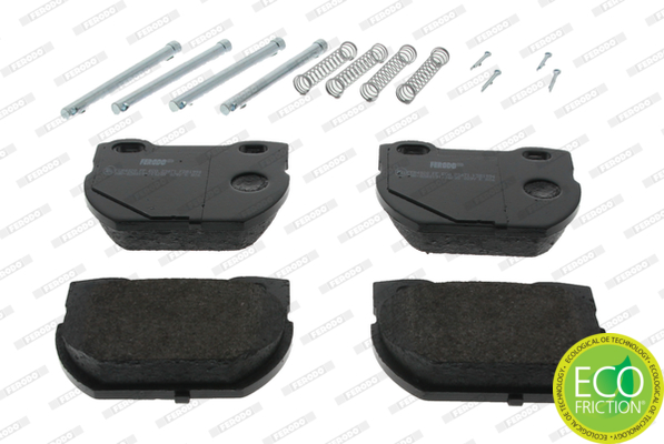 Brake Pad Set, disc brake (Rear axle)  Art. FDB1994