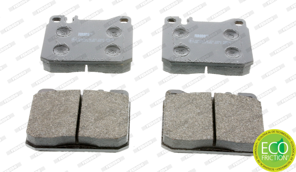 Brake Pad Set, disc brake (Front axle)  Art. FDB243