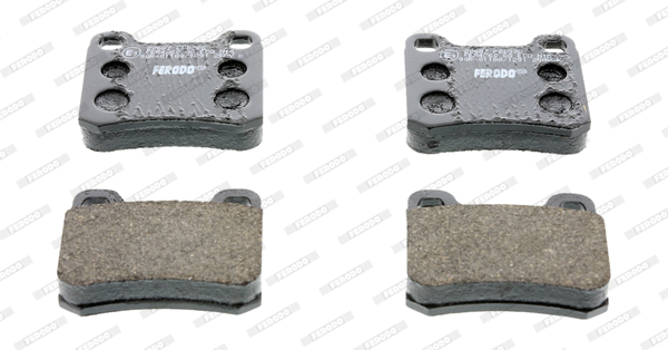 Brake Pad Set, disc brake (Rear axle)  Art. FDB328