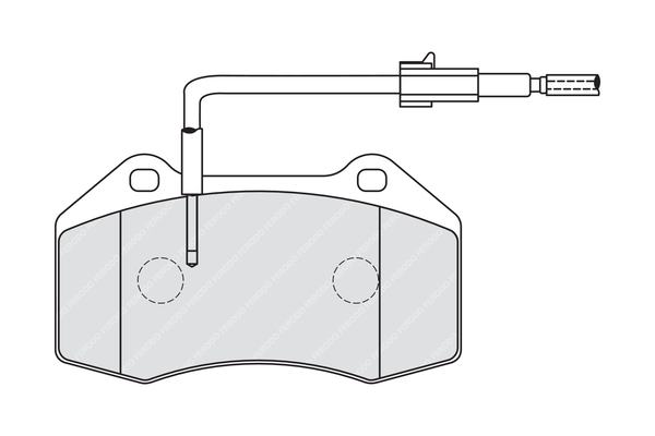 Brake Pad Set, disc brake (Front axle)  Art. FDB4040