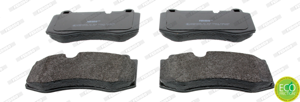 Brake Pad Set, disc brake (Front axle)  Art. FDB4055