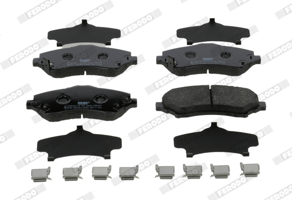 Brake Pad Set, disc brake (Front axle)  Art. FDB4074