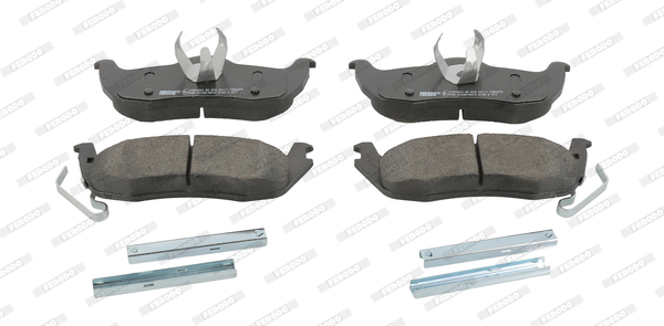 Brake Pad Set, disc brake (Rear axle)  Art. FDB4075