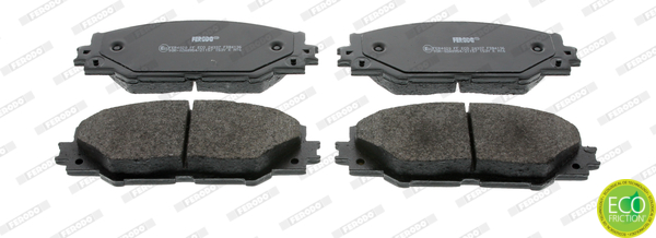 Brake Pad Set, disc brake (Front axle)  Art. FDB4136