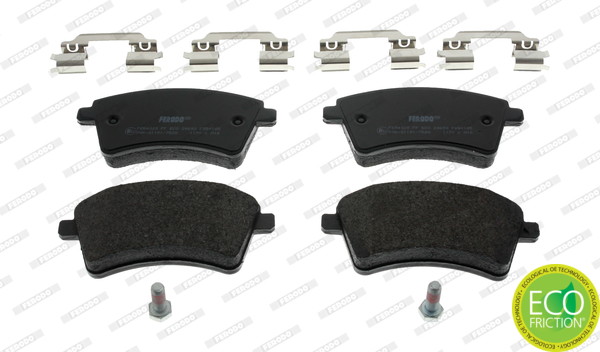 Brake Pad Set, disc brake (Front axle)  Art. FDB4185