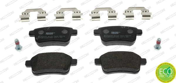 Brake Pad Set, disc brake (Rear axle)  Art. FDB4186