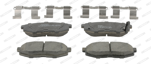 Brake Pad Set, disc brake (Rear axle)  Art. FDB4187