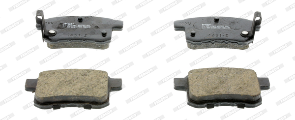 Brake Pad Set, disc brake (Rear axle)  Art. FDB4198