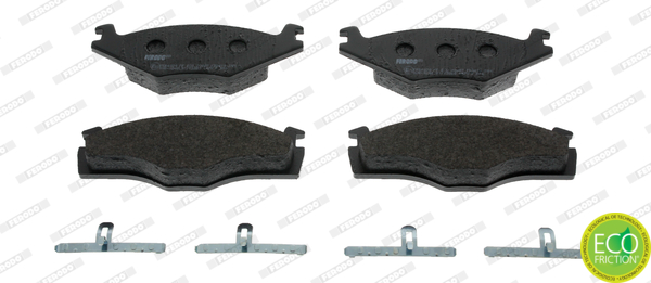 Brake Pad Set, disc brake (Front axle)  Art. FDB419