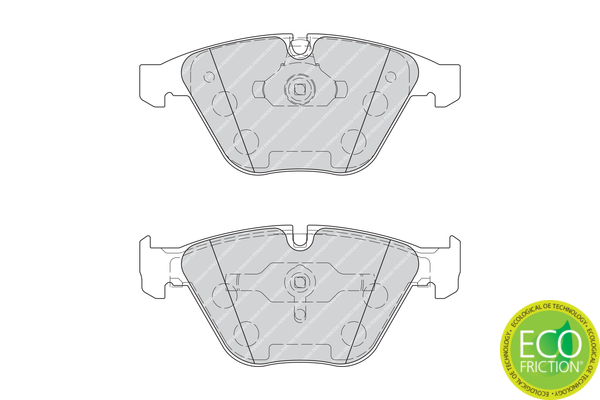 Brake Pad Set, disc brake (Front axle)  Art. FDB4221