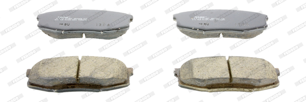 Brake Pad Set, disc brake (Rear axle)  Art. FDB4230