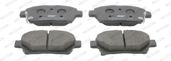 Brake Pad Set, disc brake (Front axle)  Art. FDB4236