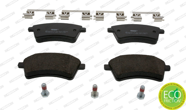 Brake Pad Set, disc brake (Front axle)  Art. FDB4256