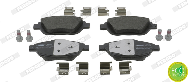 Brake Pad Set, disc brake (Front axle)  Art. FDB4288