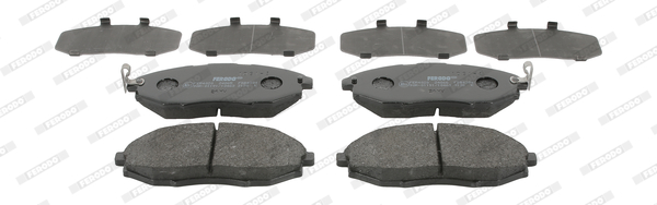 Brake Pad Set, disc brake (Front axle)  Art. FDB4304