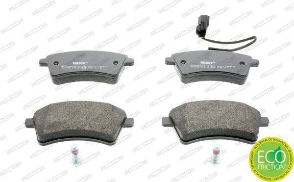 Brake Pad Set, disc brake (Front axle)  Art. FDB4340