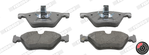 Brake Pad Set, disc brake (Front axle)  Art. FDB4380