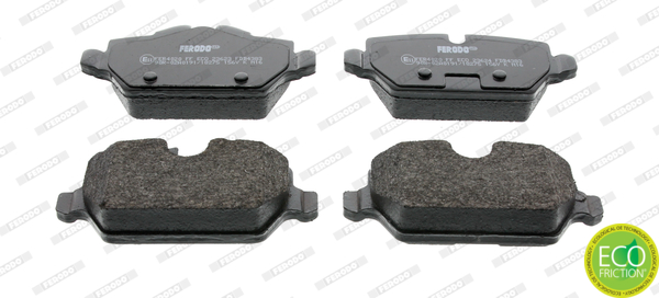 Brake Pad Set, disc brake (Rear axle)  Art. FDB4383