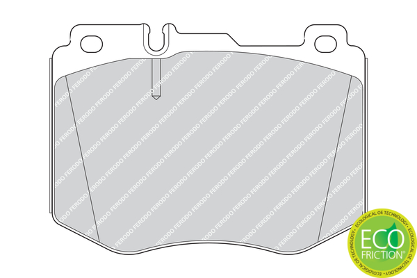 Brake Pad Set, disc brake (Front axle)  Art. FDB4608