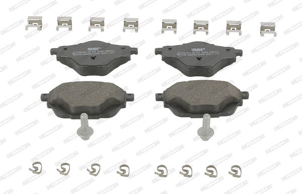 Brake Pad Set, disc brake (Rear axle)  Art. FDB4766