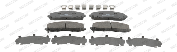 Brake Pad Set, disc brake (Front axle)  Art. FDB4785