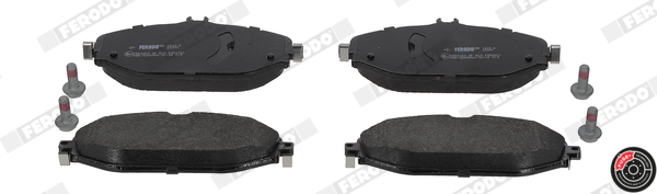 Brake Pad Set, disc brake (Front axle)  Art. FDB4921