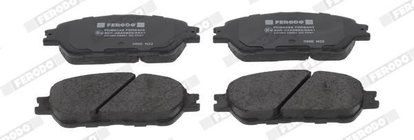 Brake Pad Set, disc brake (Front axle)  Art. FDB5232