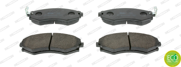 Brake Pad Set, disc brake (Front axle)  Art. FDB600