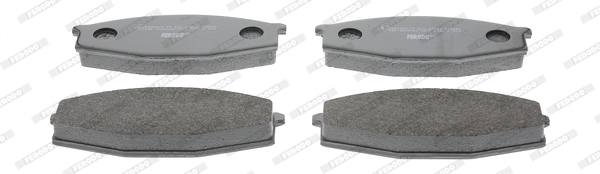 Brake Pad Set, disc brake (Front axle)  Art. FDB643