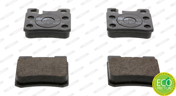 Brake Pad Set, disc brake (Rear axle)  Art. FDB644